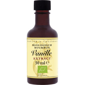 Taylor & Colledge biologisch Bourbon-vanille-extract 50 ml