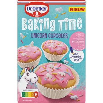 Dr. Oetker Baking Time Unicorn Cupcakes Bakmix 242 g