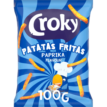 Croky Snacks Patatas Fritas Paprika 100g