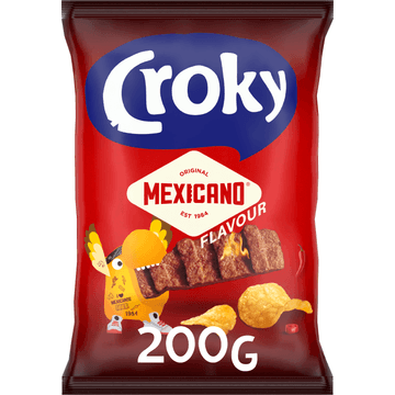 Croky Chips Mexicano 200g