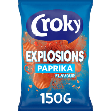 Croky Chips Explosions Paprika 150g