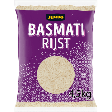 Jumbo Basmatirijst 4,5 kg