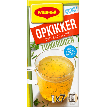 MAGGI Opkikker Drinkbouillon Tuinkruiden 7 x 3,7 g