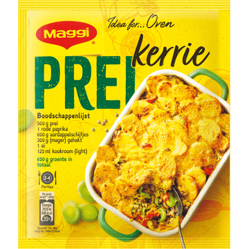 MAGGI Ovenschotel Kruidenmix Prei Kerrie 64g