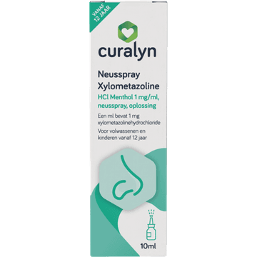 Curalyn Neusspray Menthol Xylo 1MG/ML 10ML