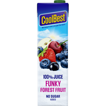 CoolBest 100% Juice Funky Forest Fruit 1 L