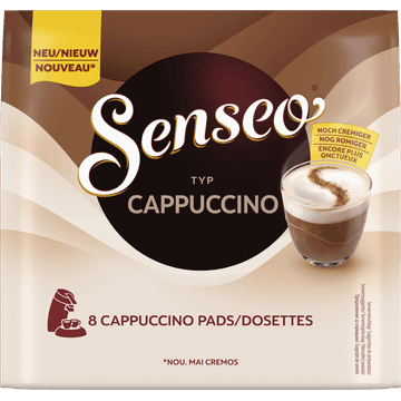 Senseo Cappuccino Koffiepads 8 Stuks 92 g
