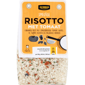 Jumbo Smeuïge Risotto met Tomaat 250 g