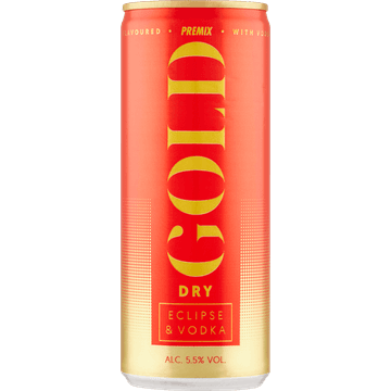 Gold Dry Eclipse & Vodka Premix 250 ml