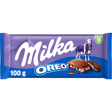 MILKA OREO Cookies and Creme Chocolade Tablet 100g
