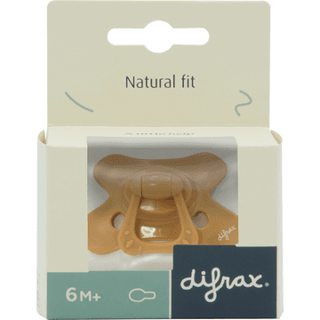 Difrax Fopspeen Natural 6+ Maanden Unisex
