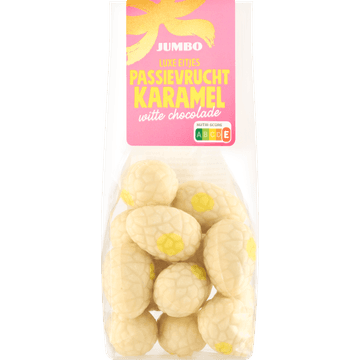 Jumbo Luxe Eitjes Passievrucht Karamel Witte Chocolade 150 g