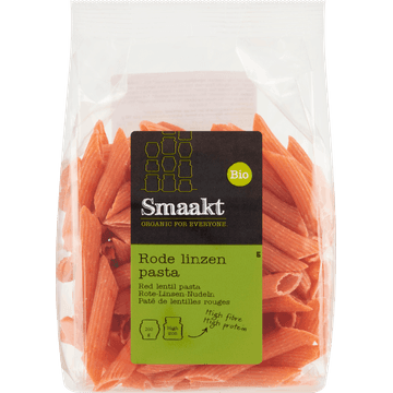 Smaakt Bio Rode Linzen Pasta 200 g