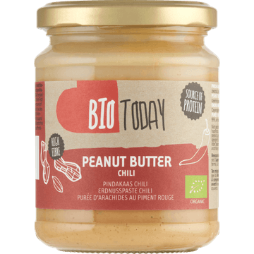 BioToday Pindakaas Chili 250 g