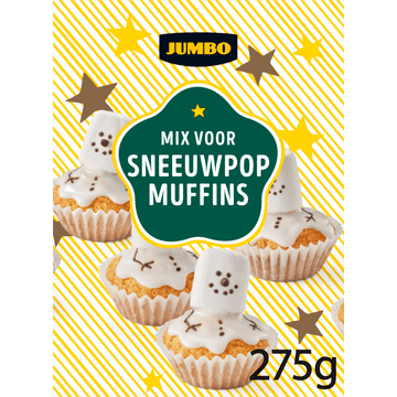 Jumbo Mix voor Sneeuwpop Muffins 275 g