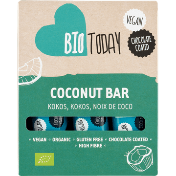 BioToday Coconut Bar 3 x 40 g
