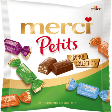Merci Chocolade Petits Crunch Zak 125g