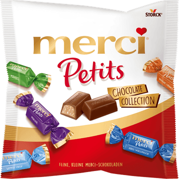 Merci Chocolade Petits Chocolate Zak 125g