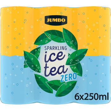 Jumbo Sparkling Ice Tea Zero 6 x 250ML