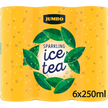 Jumbo Sparkling Ice Tea 6 x 250ML