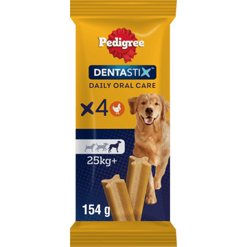 Pedigree Dentastix Maxi Kauwstaaf - Gebitsverzorgende Hondensnack - 4 Stuks