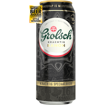 Grolsch - Krachtig Kanon - Blik - 500ML