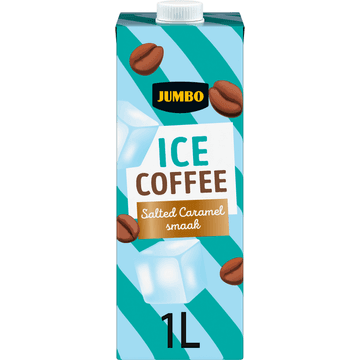 Jumbo IJskoffie Salted Caramel Smaak 1L