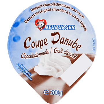 Neuburger Coupe Danube Chocoladesmaak 200 g