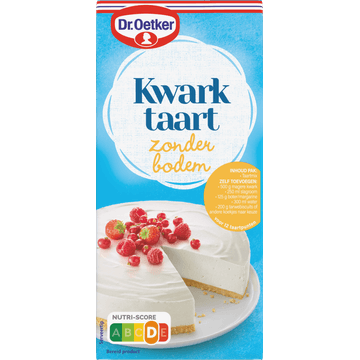Dr. Oetker Kwarktaart Naturel Zonder Bodem Bakmix 210 g