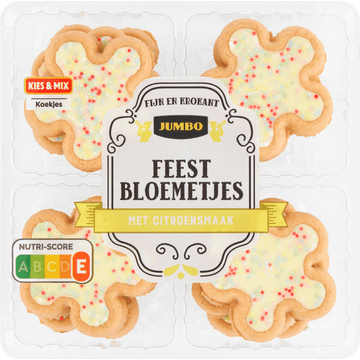 Jumbo Feestbloemetjes met Citroensmaak 150 g