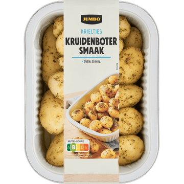 Jumbo Krieltjes Kruidenboter Smaak 425 g