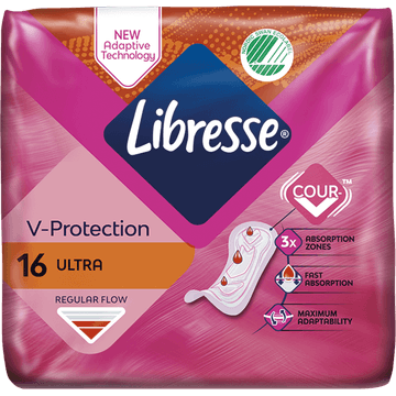 Libresse Ultra Normal Maandverband 16 Stuks