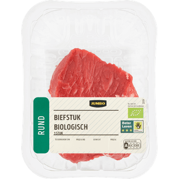 Jumbo Biologisch Rund Biefstuk 1 Stuk