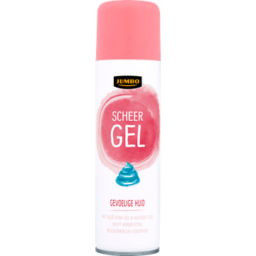 Jumbo Scheergel Gevoelige Huid 200 ML