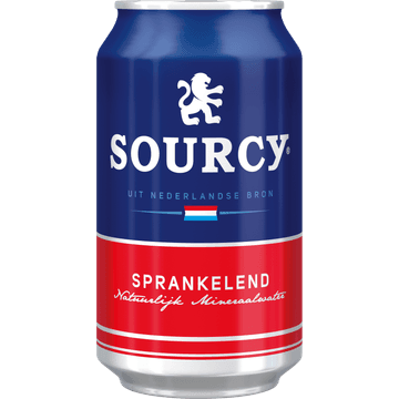 Sourcy Sprankelend Natuurlijk Mineraalwater 0,33 L
