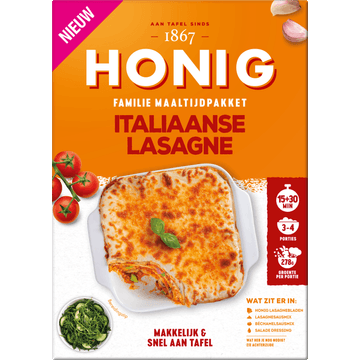 Honig Maaltijdpakket Italiaanse Lasagne 314g