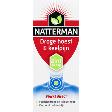 Natterman Droge Hoest en Keelpijn 150ML