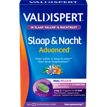 Valdispert Slaap&Nacht Advanced 30 Stuks