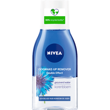 NIVEA Double Effect Waterproof Oogmake-up Remover - 125ml