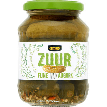 Jumbo Fijne Augurk Zuur 190 g