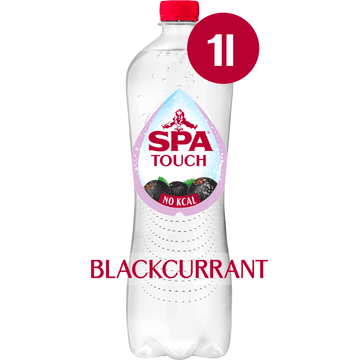 Spa TOUCH Bruisend Blackcurrant 1L