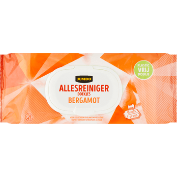 Jumbo Allesreinigerdoekjes Bergamot 80 Stuks
