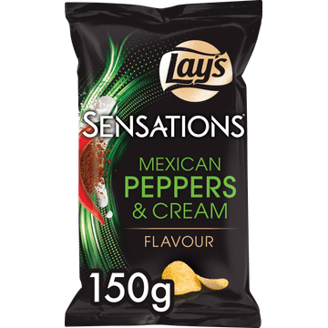 Lay's Sensations Mexican Pepper Chips 150g
