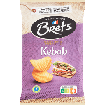 Brets Smaak Kebab Aardappelchips 125 g