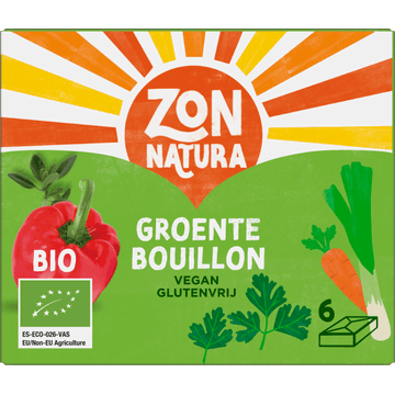 Zonnatura Groente Bouillon Bio 6 x 11 g