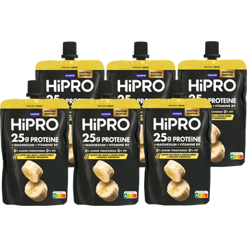 HiPRO Protein Kwark Banaan 6 x 200 g