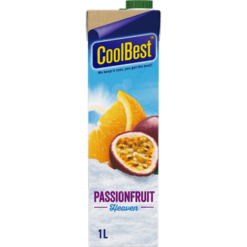 CoolBest 100% Juice Passionfruit Heaven 1 L