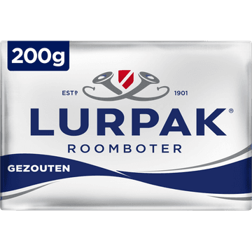 Lurpak gezouten roomboter 200 g