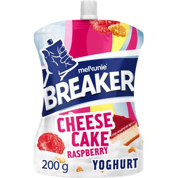 Melkunie Breaker Specials Cheesecake framboos Yoghurt 200 g