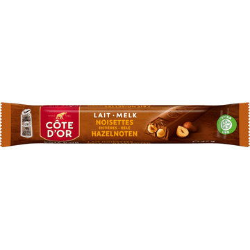 Côte d'Or Chocoladereep Melk Hazelnoten 45g